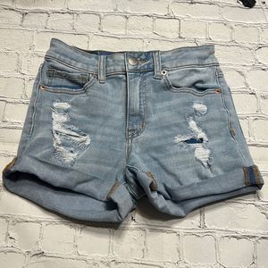 HIGH RISE MIDI SHORT